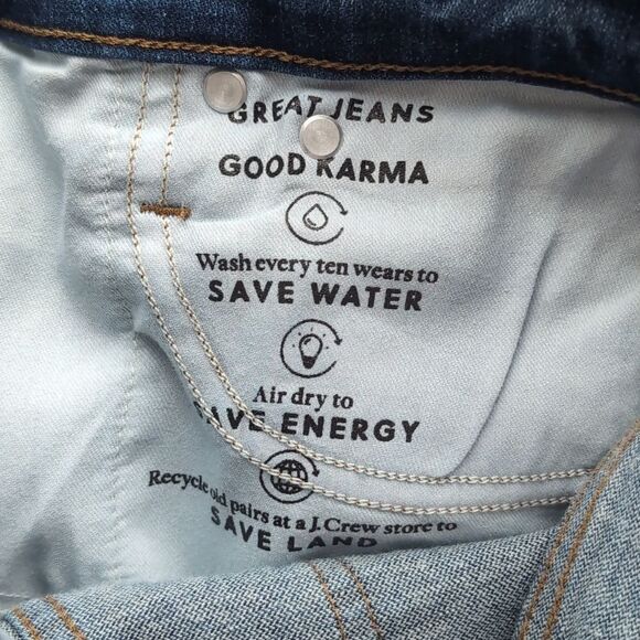 NWOT Jcrew tummy perfecting demi boot jeans size 26 Nwot - Picture 10 of 12